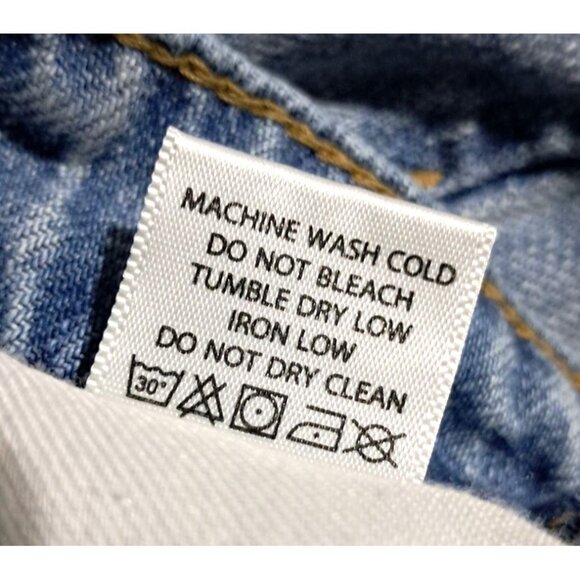 Fashion Nova Jeans Womens 7 Sunday Brunch 90s Distressed Boyfriend Denim - Picture 5 of 10